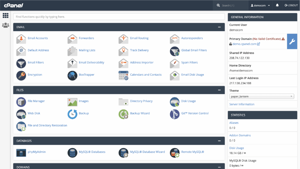 Comparative review of popular hosting control panels 1 comparative review of popular hosting control panels